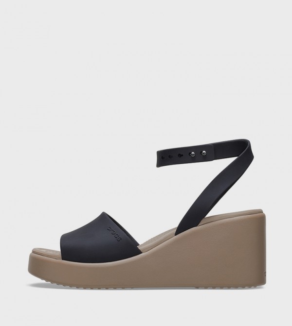 Crocs  - Black Wedges