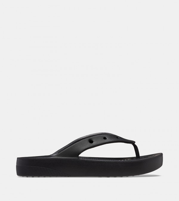 Crocs  Flip flops and Slides - Black clogs