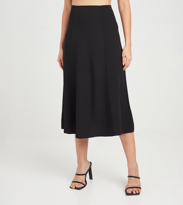 Styli Styli - Black Midi Skirts