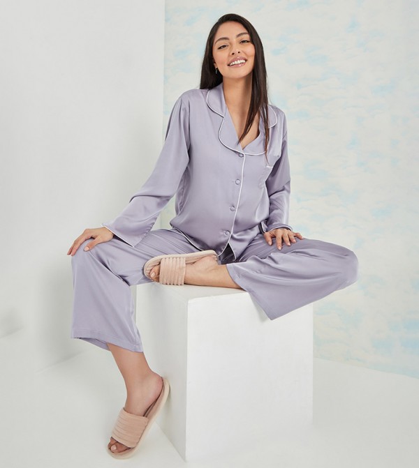 Styli Styli - Lilac Pyjama Set