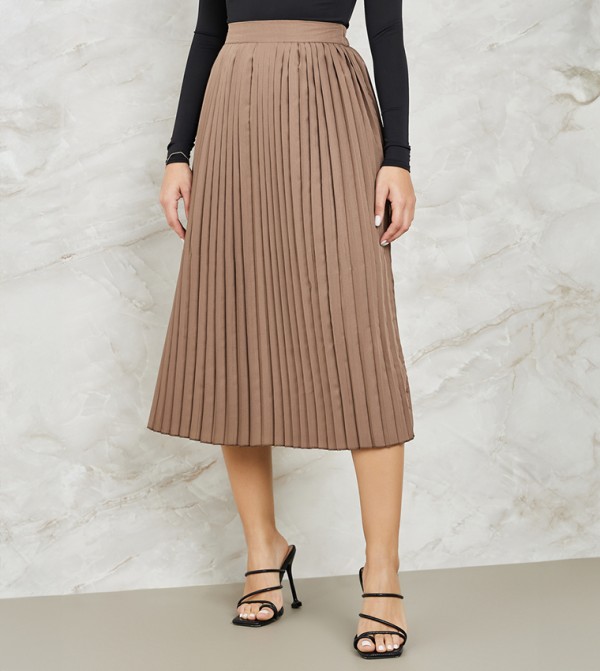 Styli Styli - Brown Midi Skirts
