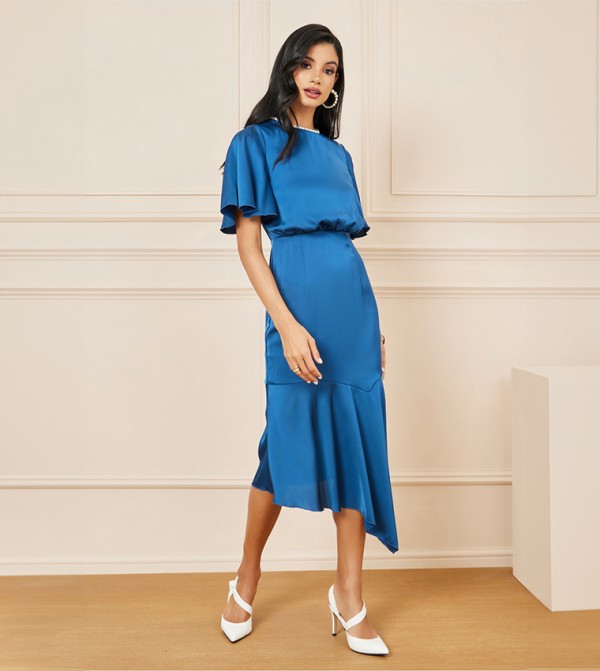 Styli Styli - Teal Party Dresses