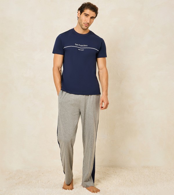 ستايلي  ملابس النوم  - متعدد Pyjama Set