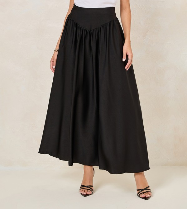 ستايلي  تنانير - أسود Maxi Skirts
