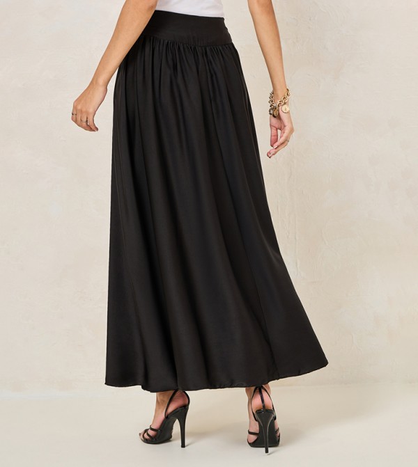 ستايلي  تنانير - أسود Maxi Skirts