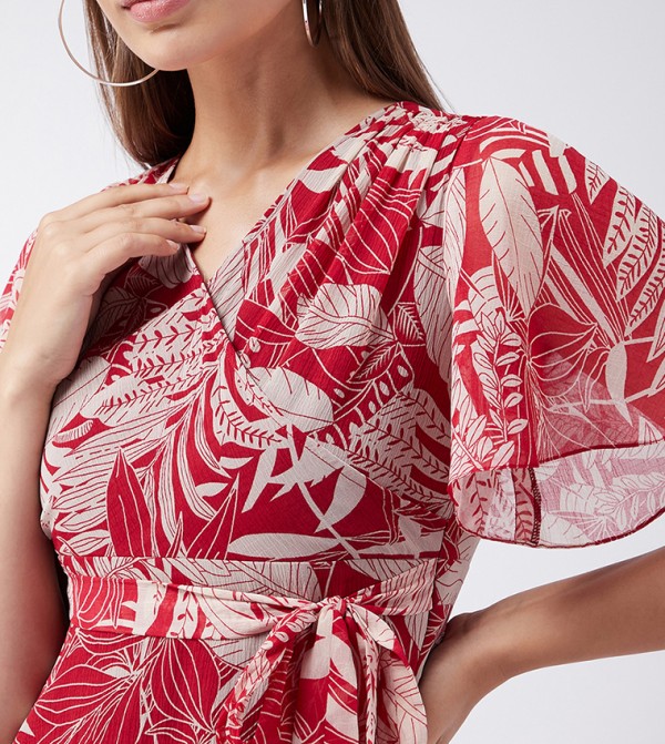 Miss Chase Miss Chase - Red Casual Dresses