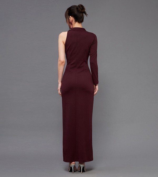 Miss Chase Miss Chase - Burgundy Party Dresses