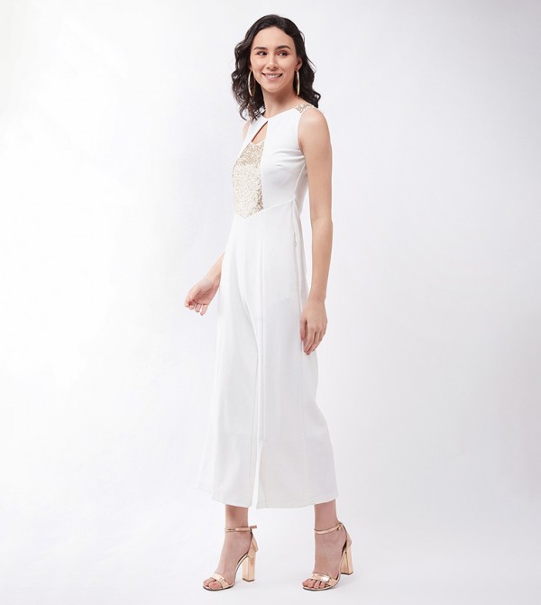 Miss Chase Miss Chase - Off White Jumpsuits
