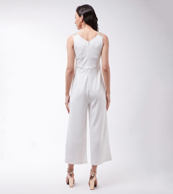 Miss Chase Miss Chase - Off White Jumpsuits