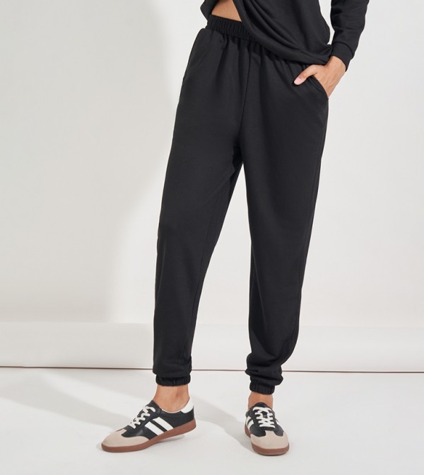 ستايلي  أطقم ملابس - أسود Co-Ord Set