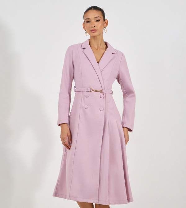 ستايلي  - وردي Midi Dresses