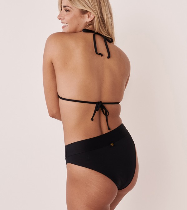 La Vie en Rose  Swimwear - Black swim Tops