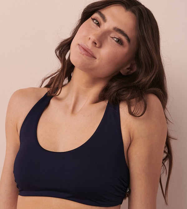 La Vie en Rose  Bikini Tops - Blue swim Tops