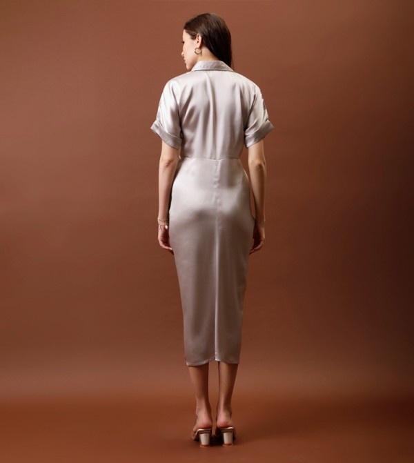 أثينا أثينا - رمادي Shirt & T-Shirt Dresses