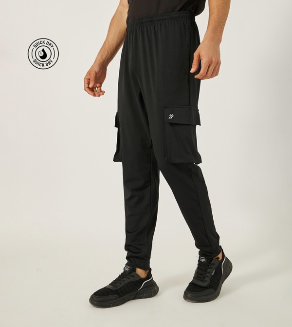 Styli Styli - Black Track Pants & Joggers