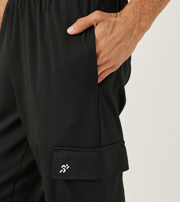 Styli Styli - Black Track Pants & Joggers