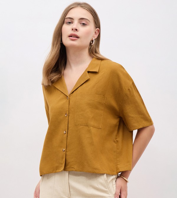 Styli Styli - Brown Shirts