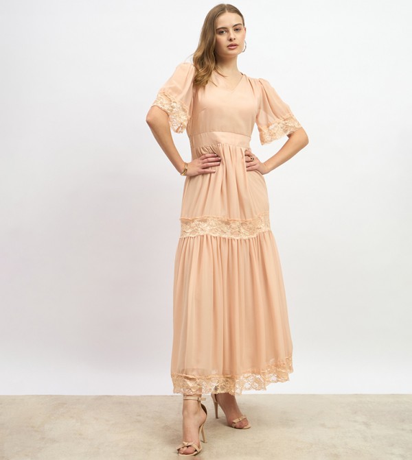 ستايلي  فساتين - خوخي Maxi Dresses