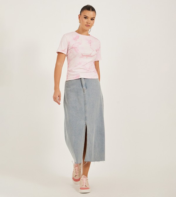 Styli Styli - Pink Casual T-Shirts