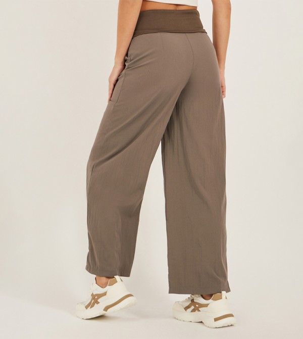 Styli Styli - Brown Casual Pants