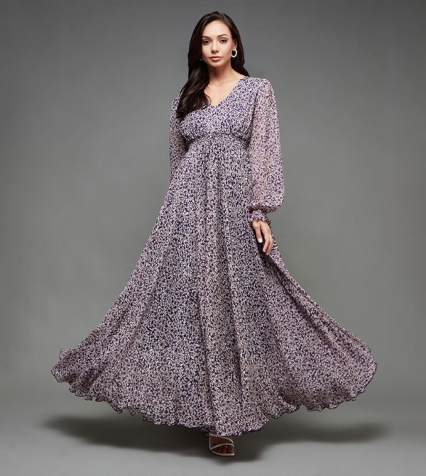 Miss Chase  - Purple Casual Dresses