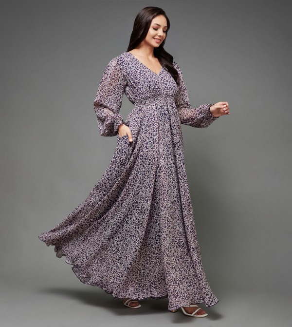 Miss Chase  - Purple Casual Dresses