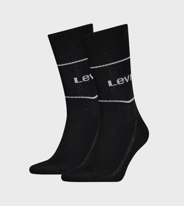 ليفايز جوارب لنصف الساق - أسود Calf Length Socks