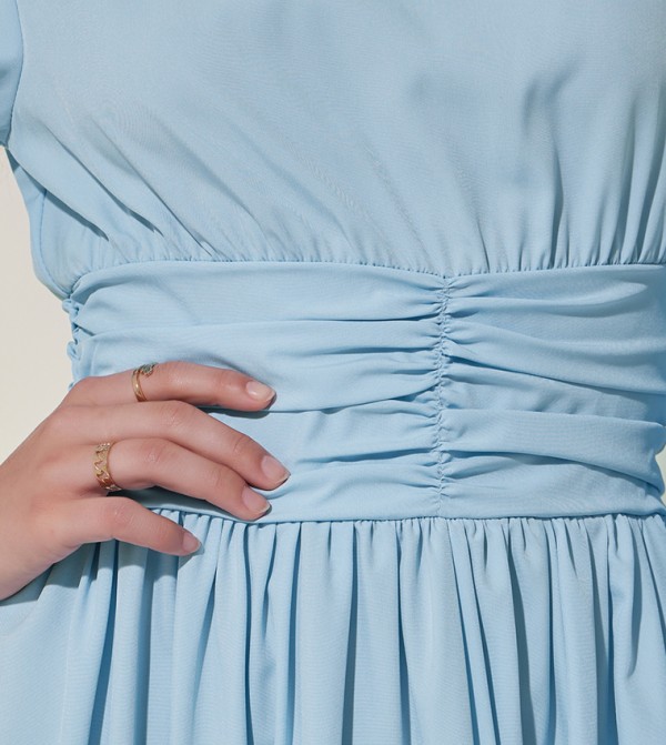 ستايلي  فساتين - أزرق Maxi Dresses