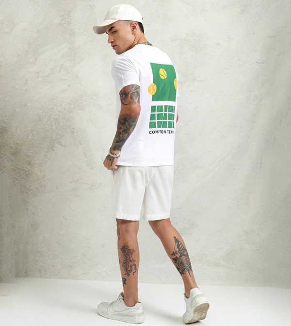 Highlander Highlander - White Round Neck T-Shirts