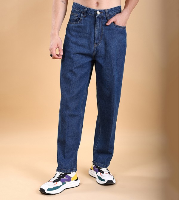 Highlander Highlander - Blue Straight Jeans