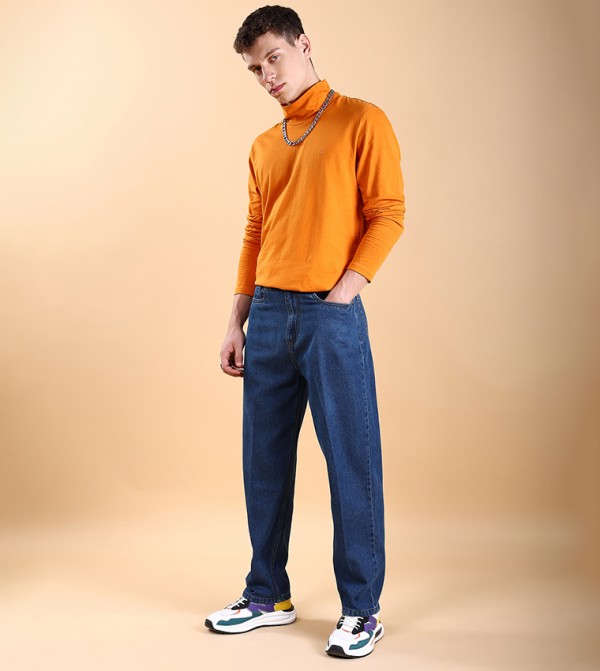 Highlander Highlander - Blue Straight Jeans