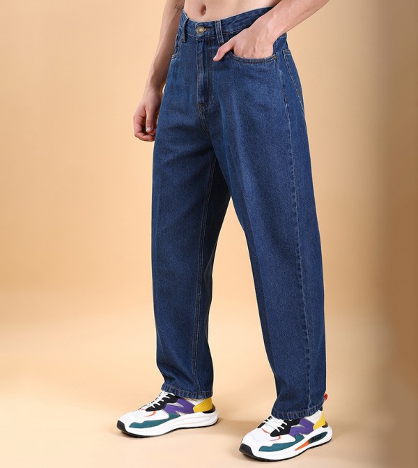 Highlander Highlander - Blue Straight Jeans