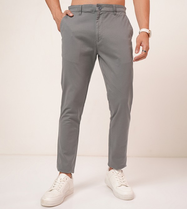 Highlander Highlander - Grey Chinos
