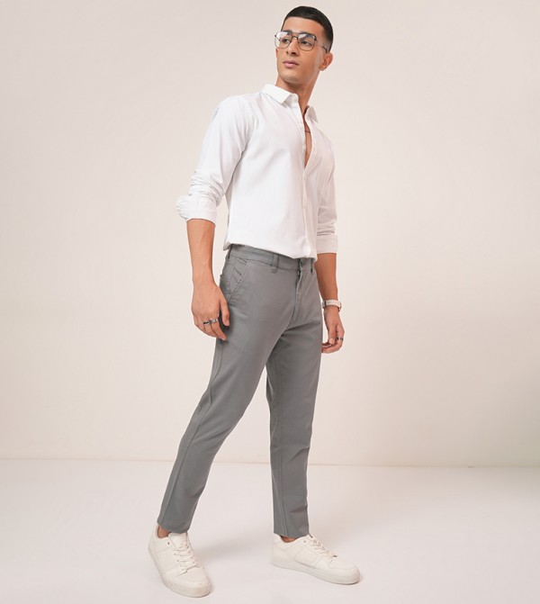 Highlander Highlander - Grey Chinos