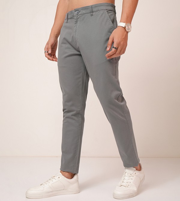 Highlander Highlander - Grey Chinos