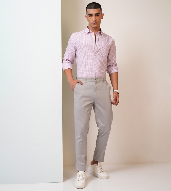 Highlander Highlander - Grey Chinos