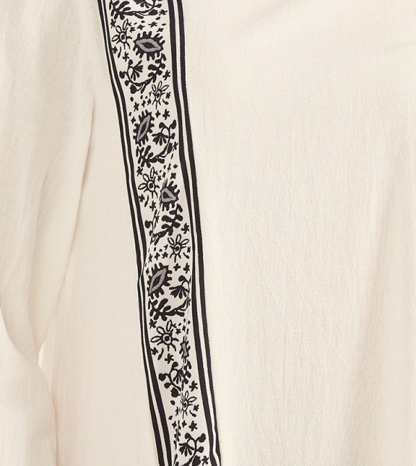 Keenly Keenly - Cream Jalabiyas