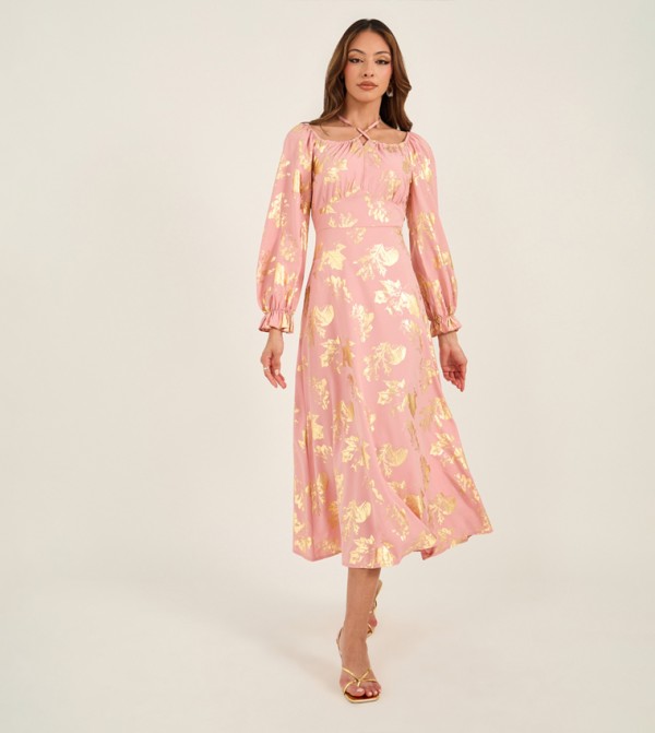Keenly Keenly - Pink Casual Dresses