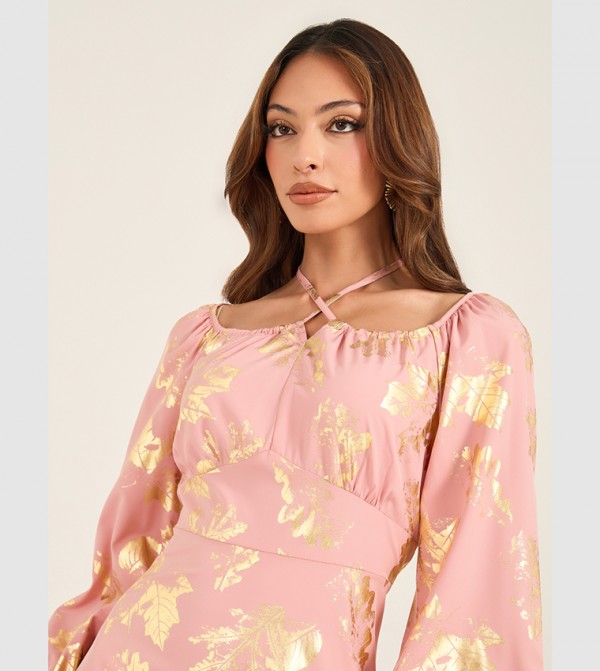 Keenly Keenly - Pink Casual Dresses