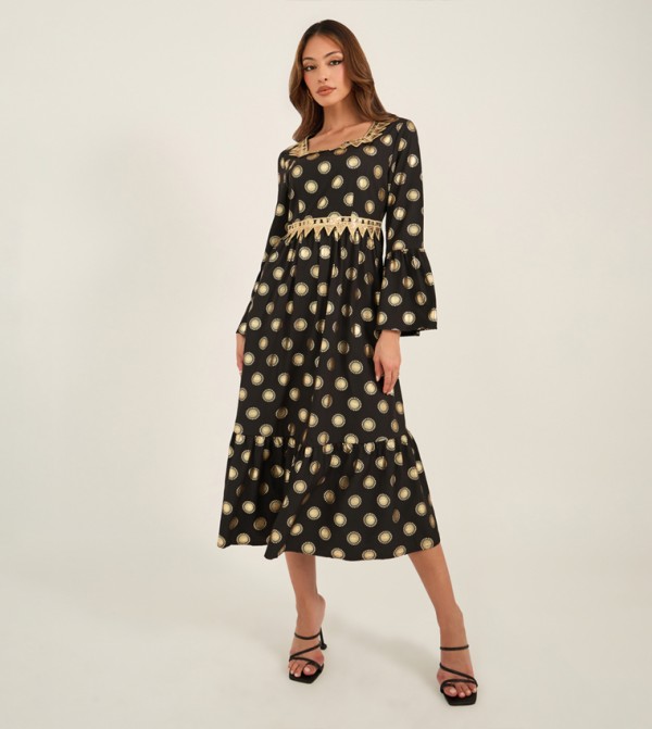 Keenly Keenly - Black Casual Dresses