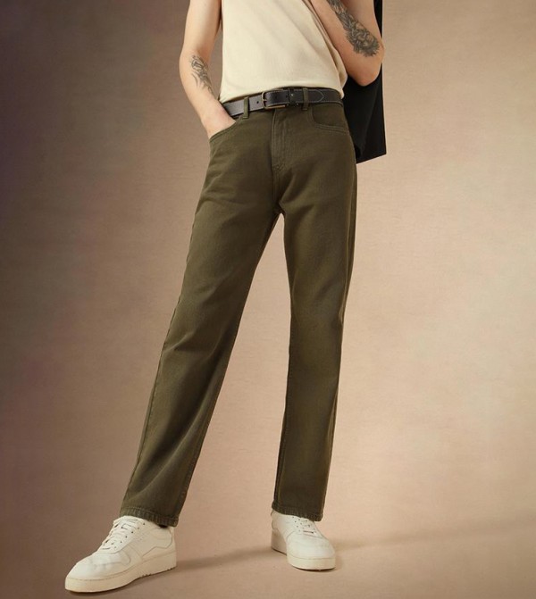 دينيس لينغو دينيس لينغو - أخضر Straight Jeans