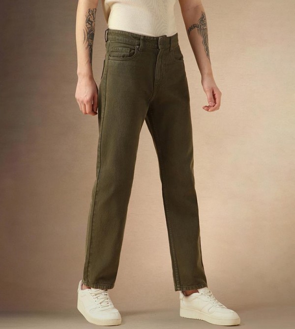 دينيس لينغو دينيس لينغو - أخضر Straight Jeans