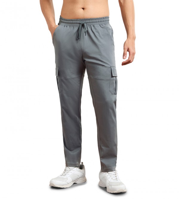 تكنوسبورت  - رمادي Track Pants & Joggers