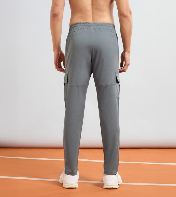 تكنوسبورت  - رمادي Track Pants & Joggers