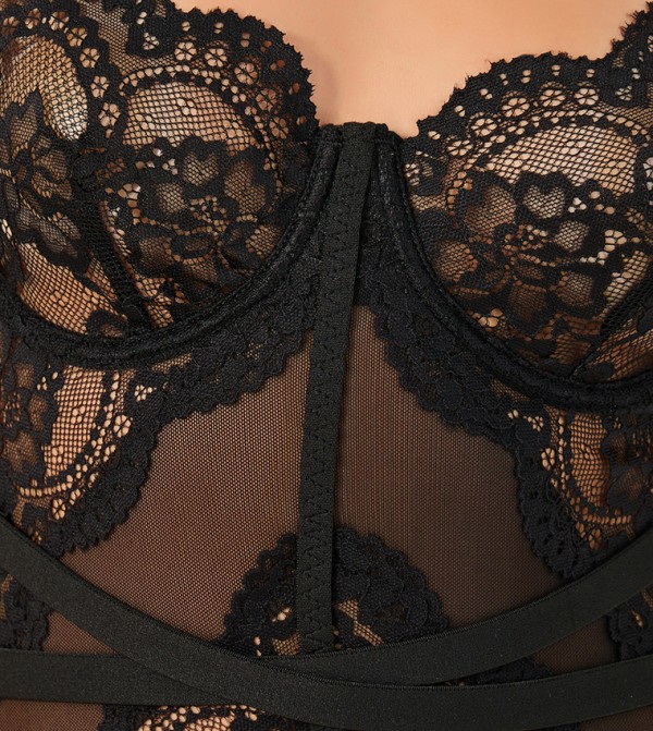 ستايلي  لانجري - أسود Lingerie Sets