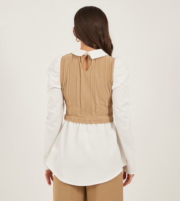 Elysia Elysia - Khaki Shirts