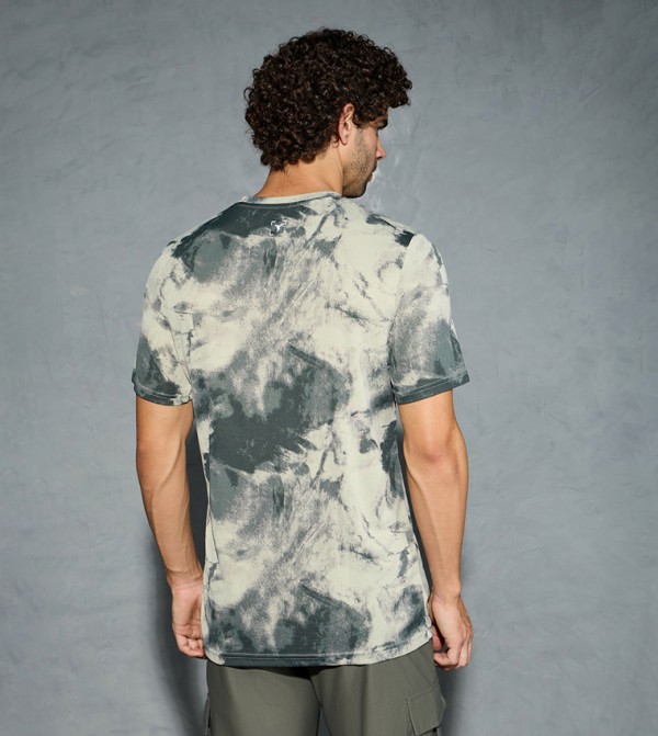 تكنوسبورت  - متعدد Round Neck T-Shirts