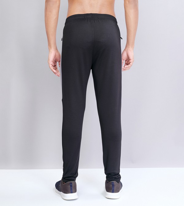 تكنوسبورت  - أسود Track Pants & Joggers