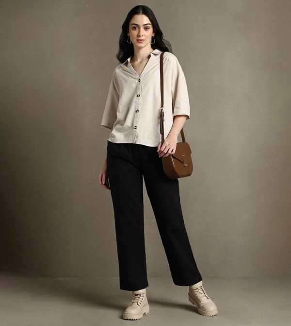 Dennis Lingo Dennis Lingo - Black Casual Pants