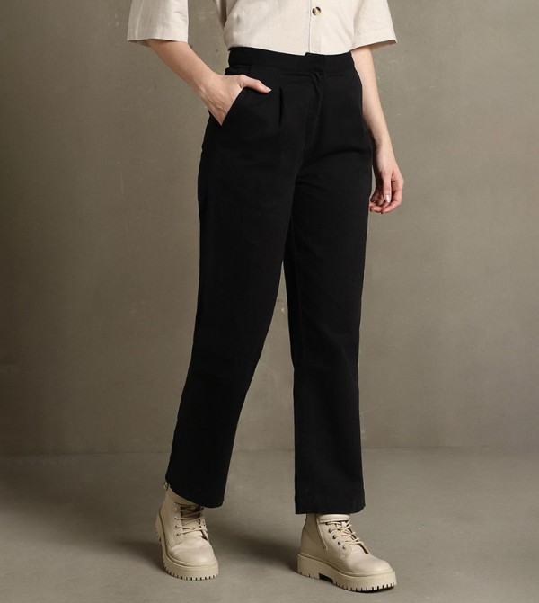 Dennis Lingo Dennis Lingo - Black Casual Pants